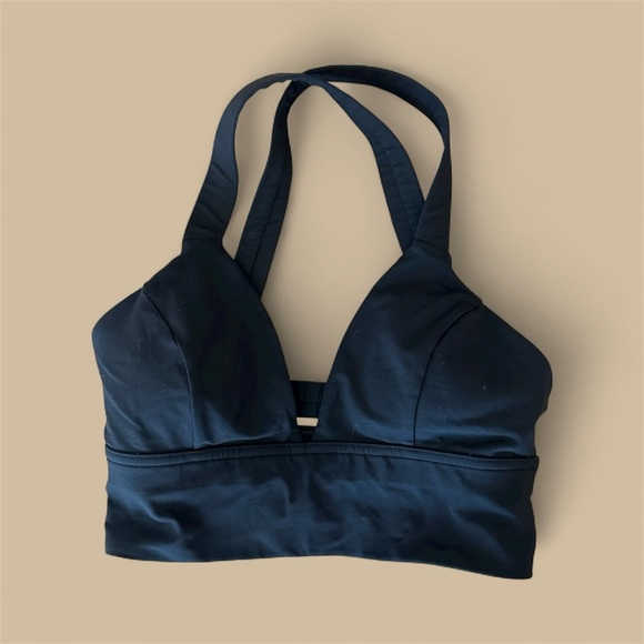 Lululemon Sports Bra Black SZ 4 - Picture 1 of 4